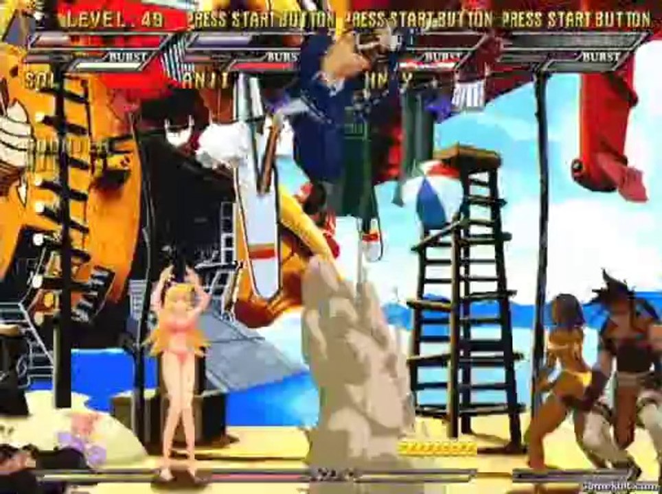 Guilty Gear Isuka - A un cheveu