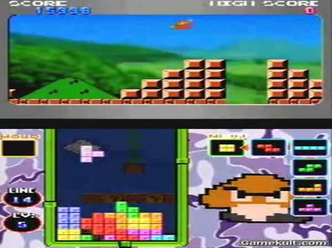 Tetris DS - Thème Super Mario Bros