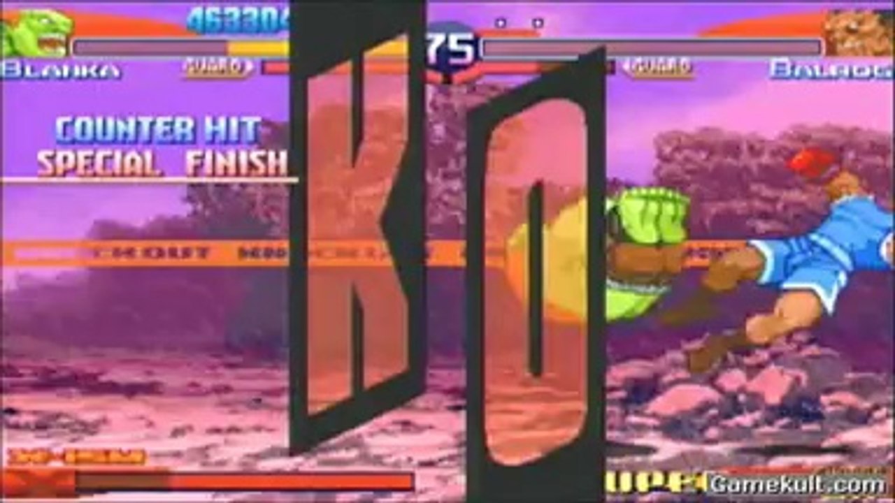 Street Fighter Alpha 3 Max - Balrog éliminé