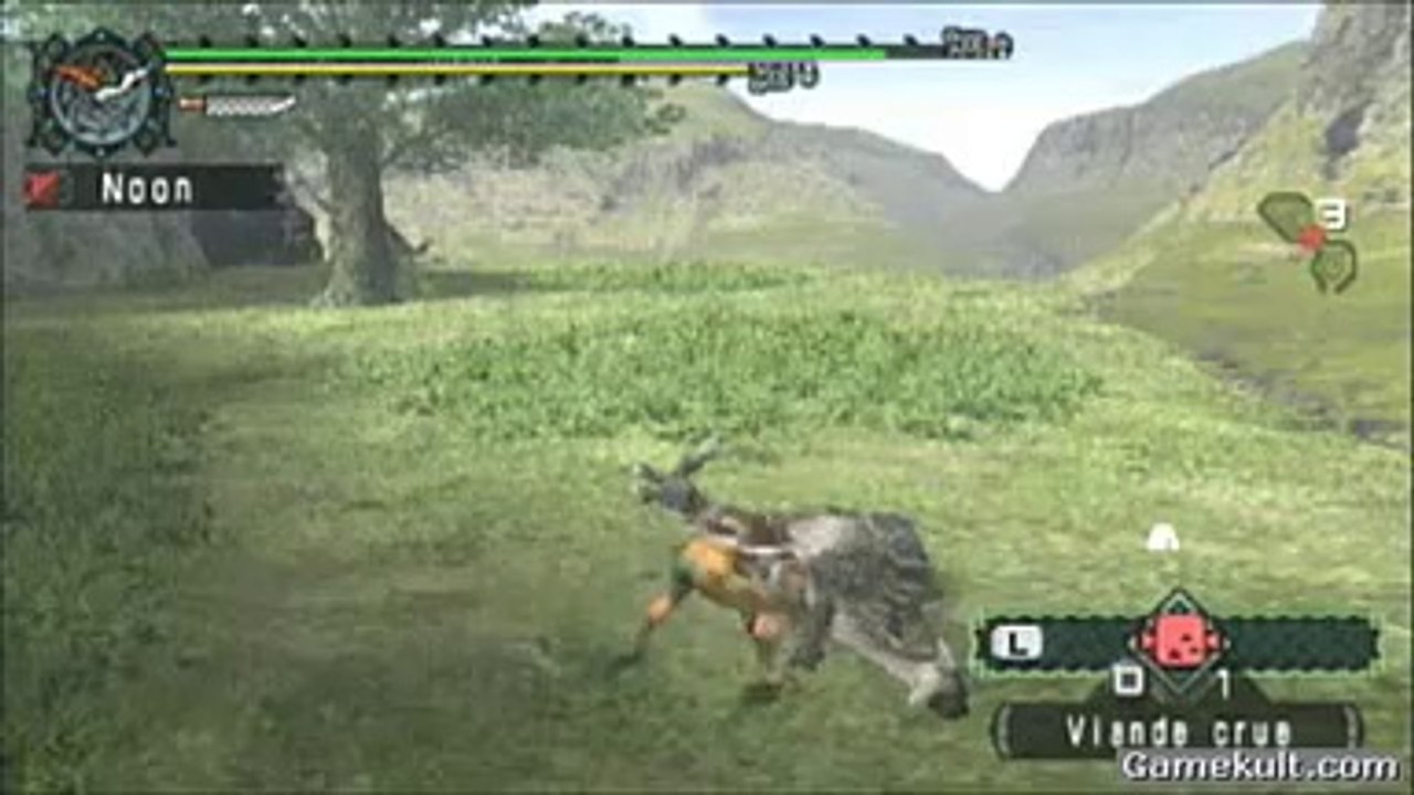 Monster Hunter Freedom - Un peu de boucherie