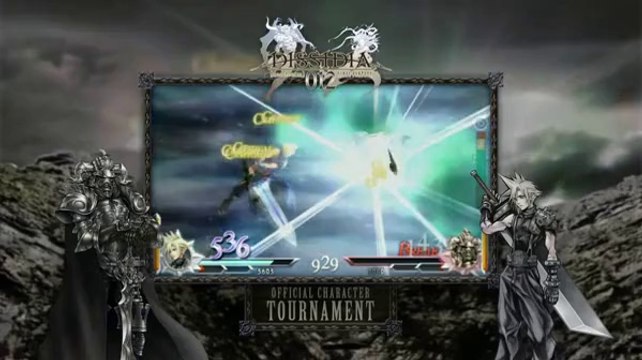 Dissidia : Duodecim Final Fantasy - Cloud vs Gabranth