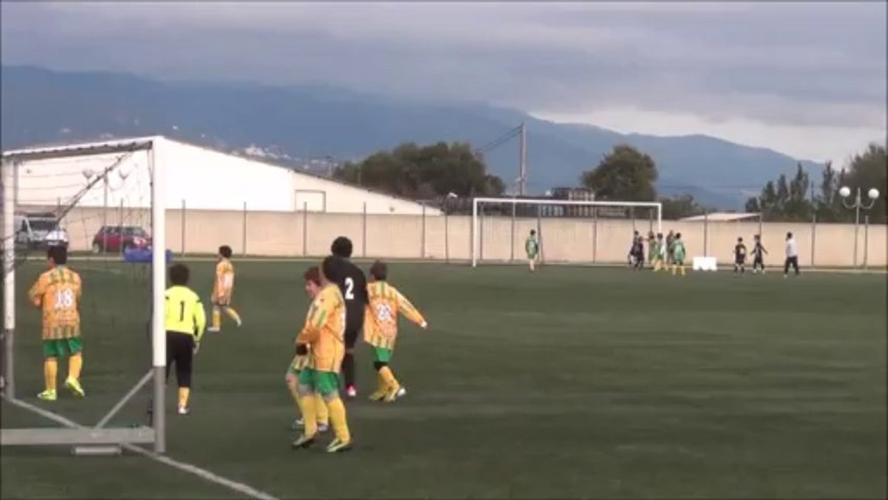 Plateau Poussins AJB du 11 janvier 2014 - Match 1 PIEVE CAB