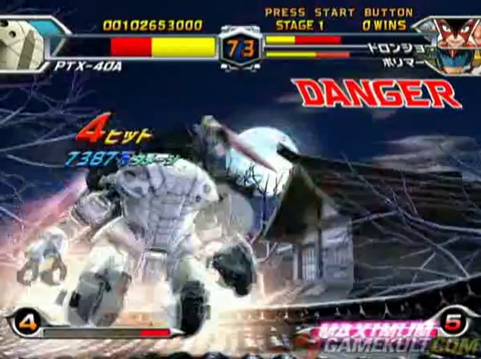 Tatsunoko Vs. Capcom - Lost Planet-style