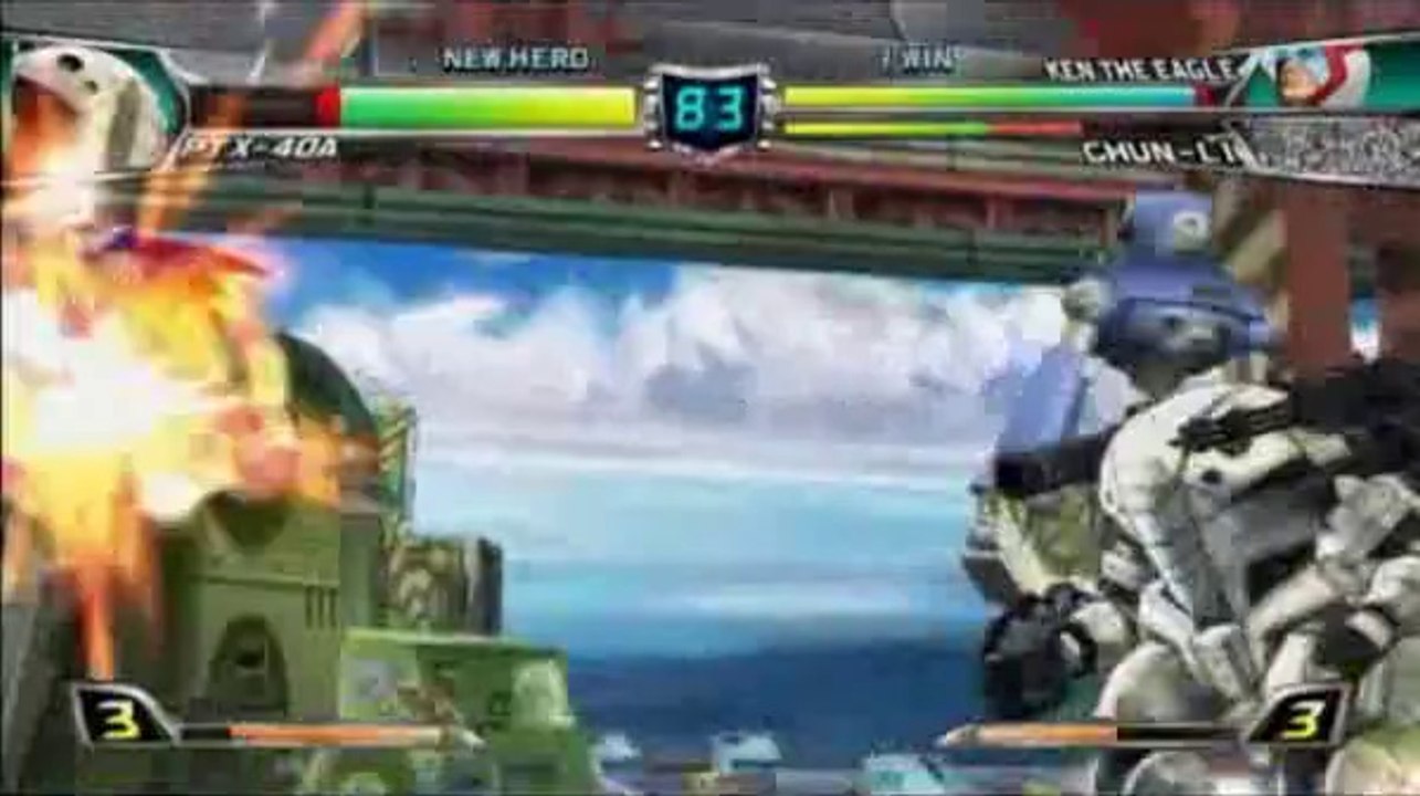 Tatsunoko Vs. Capcom - [E3 2009] La chute du géant de fer