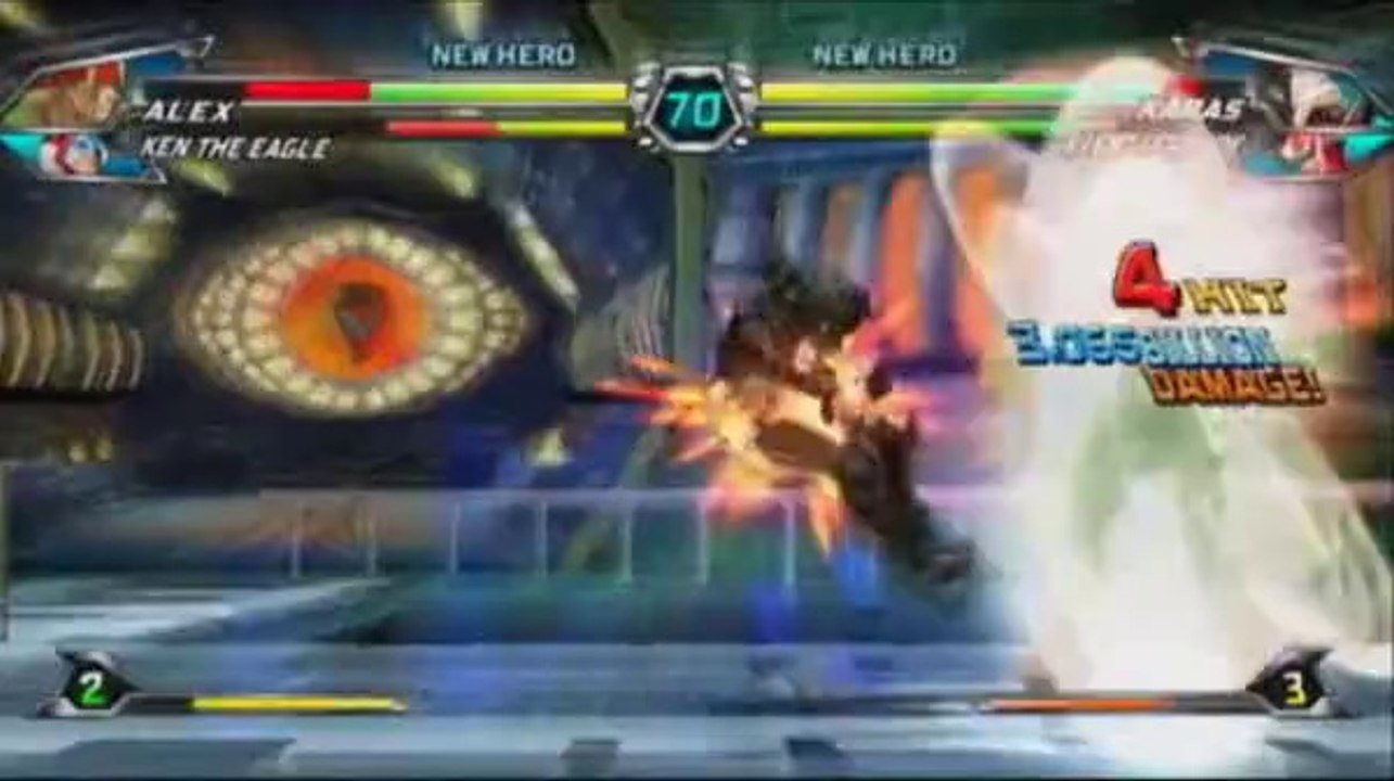 Tatsunoko Vs. Capcom - ... contre Viewtiful Joe et Karas