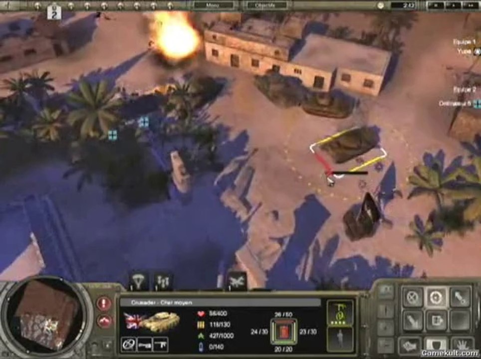 Codename : Panzers Phase Two - Affrontement urbain