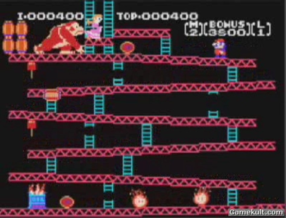 NES Classics : Donkey Kong - Saute-tonneau