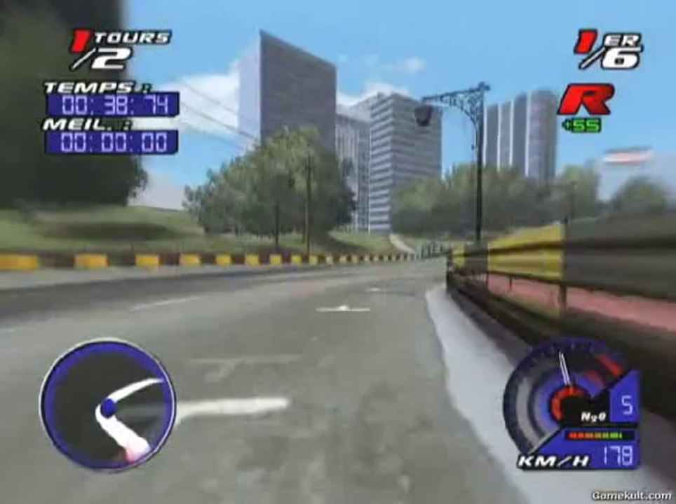 Juiced - Menu, chargement et course