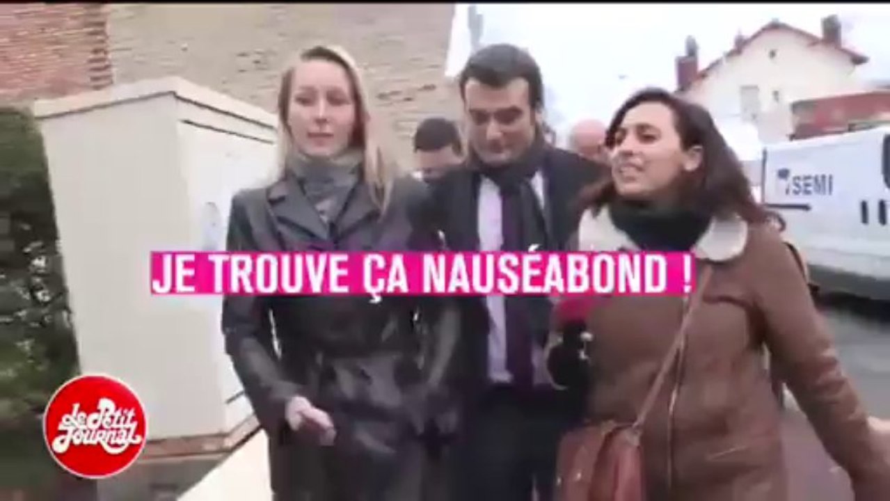 Le Petit Journal en position Quenelle par le FN