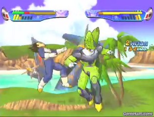 Dragon Ball Z Budokai 3 - Perfect Cell malmené