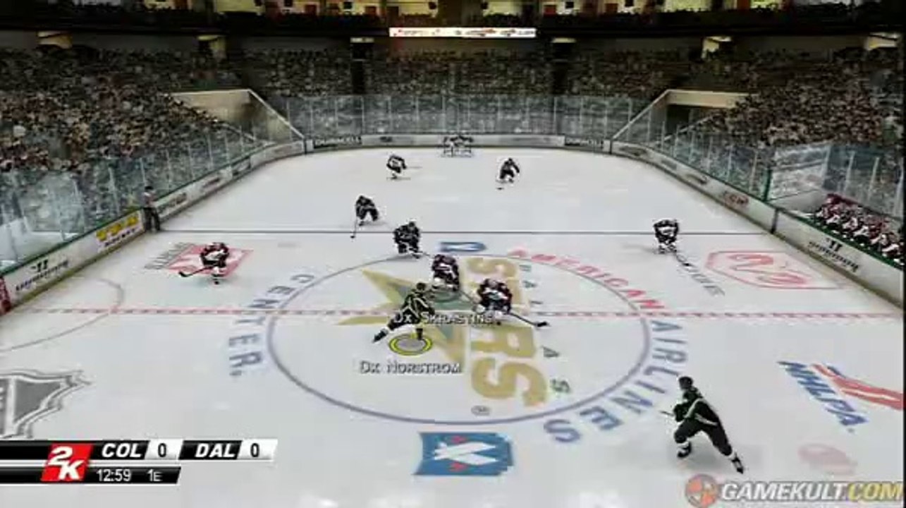NHL 2K8 - Mises en échec