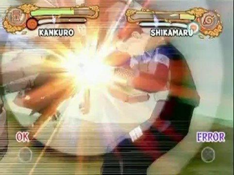 Naruto Shippuden : Ultimate Ninja 4 - Kankuro vs. Shikamaru