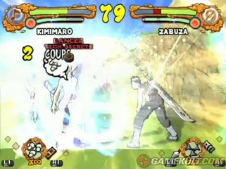 Naruto Shippuden : Ultimate Ninja 4 - Zabuza contre Kimimaro