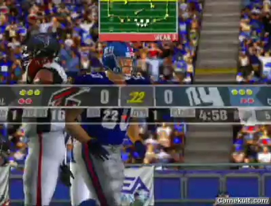 Madden NFL 2004 - Longue passe