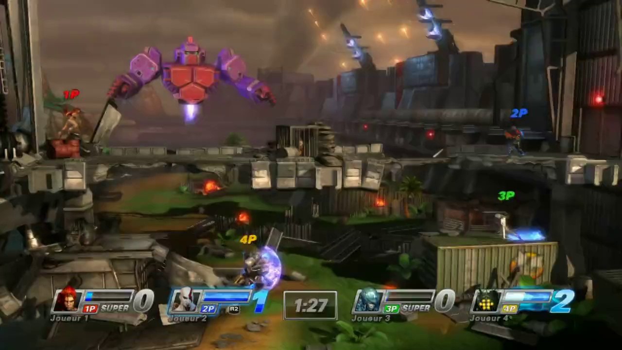 PlayStation All-Stars Battle Royale - Baston sur la map de Killzone