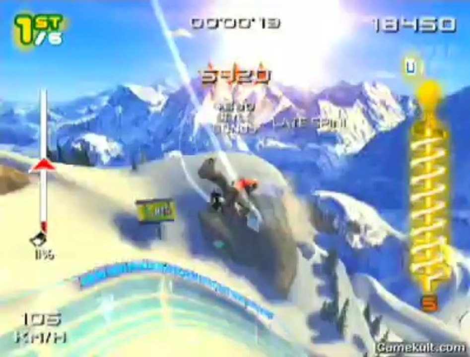 SSX 3 - Première course