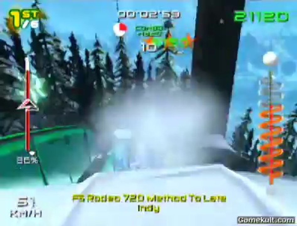 SSX 3 - Raccourci