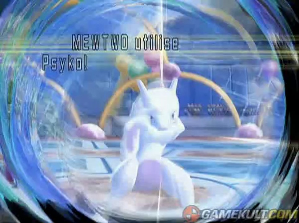 Pokémon Battle Revolution - Mewtwo déchire tout