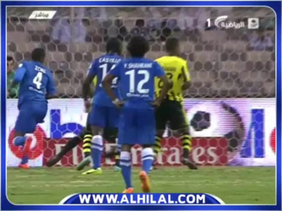 ضربة جزاء للزوري غير محتسبة في مباراة الهلال مع الإتحاد