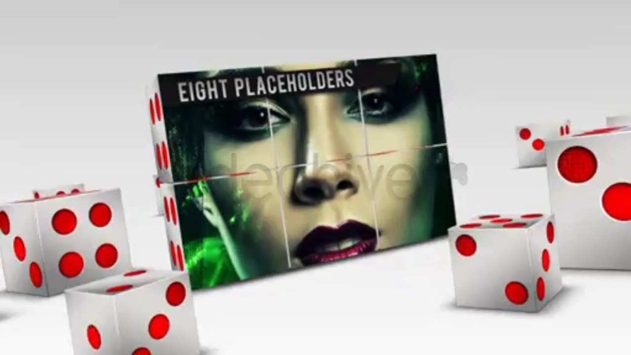 3D Dice Presentation - After Effects Template