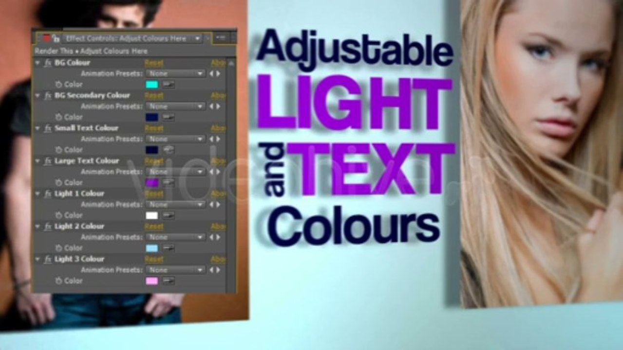 Picture Typography - After Effects Template