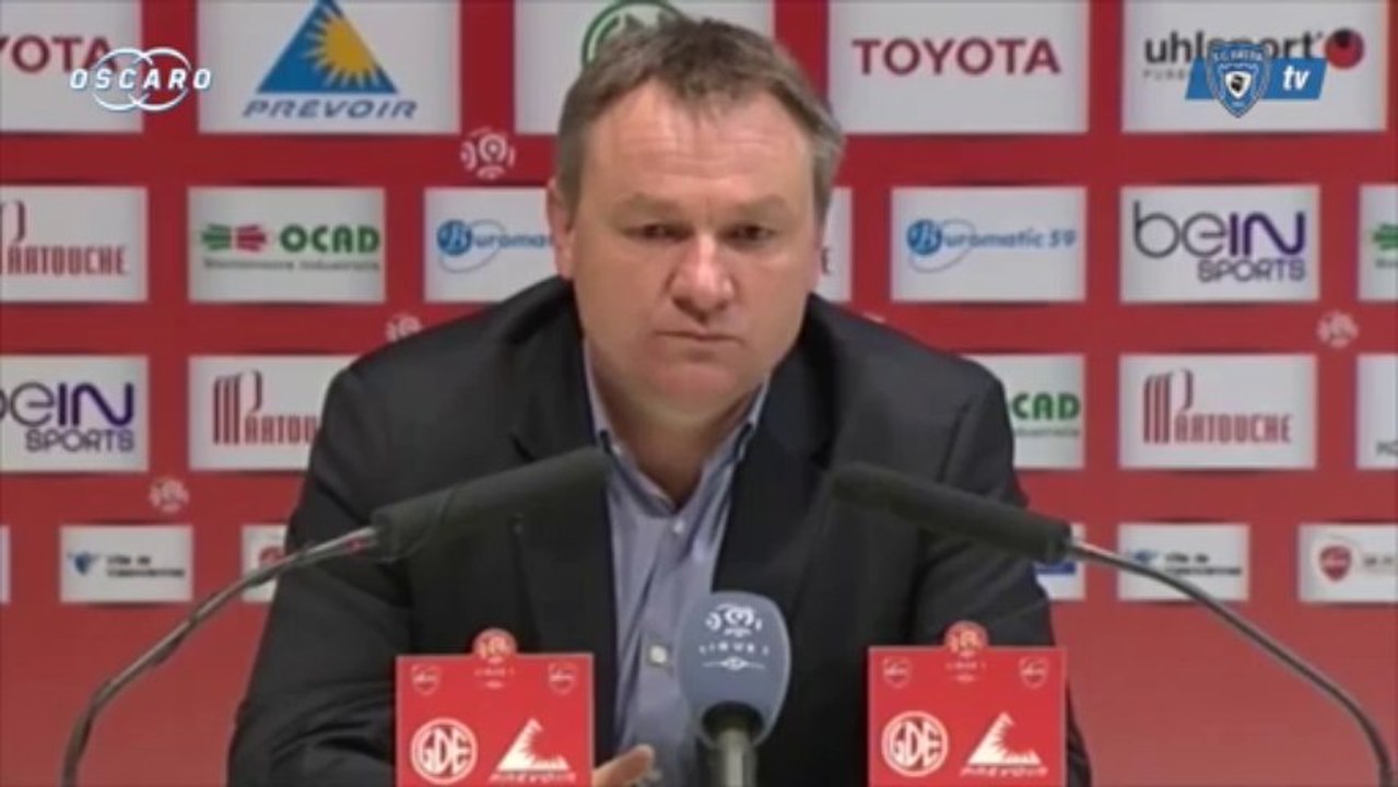 L1 / 2013-14 : Valenciennes 3-2 Bastia : Réaction de F. Hantz