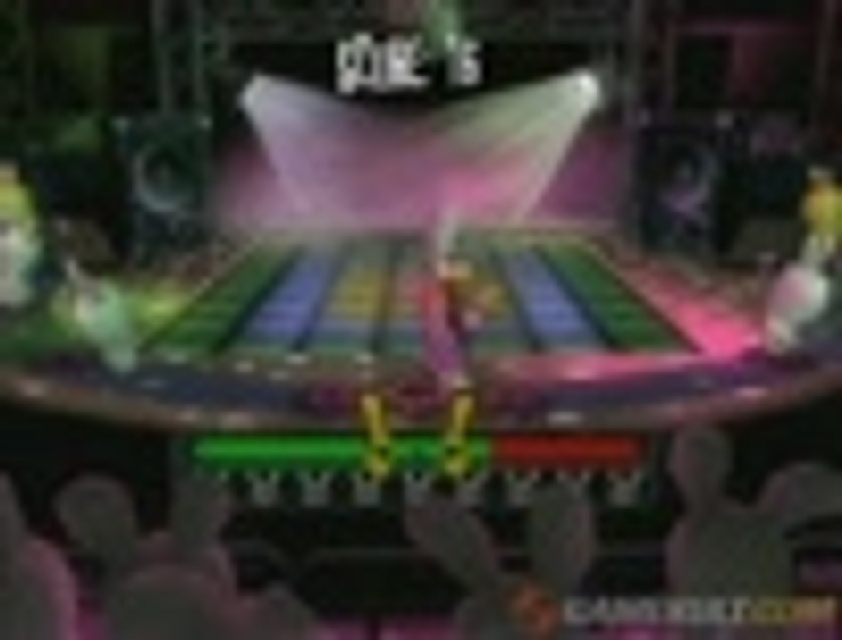 Rayman contre les Lapins Crétins - Une petite choré entre lapins