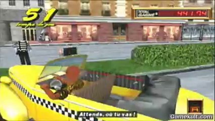 Crazy Taxi : Fare Wars - Problèmes d'affichage et duo de mimes
