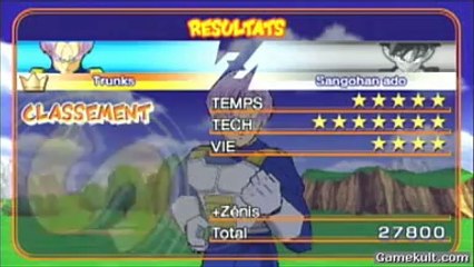 Dragon Ball Z Shin Budokai 2 - TRUNKS, un peu trop fort