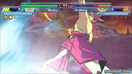 Dragon Ball Z Shin Budokai 2 - Broly Vs Krilin, le choc des titans