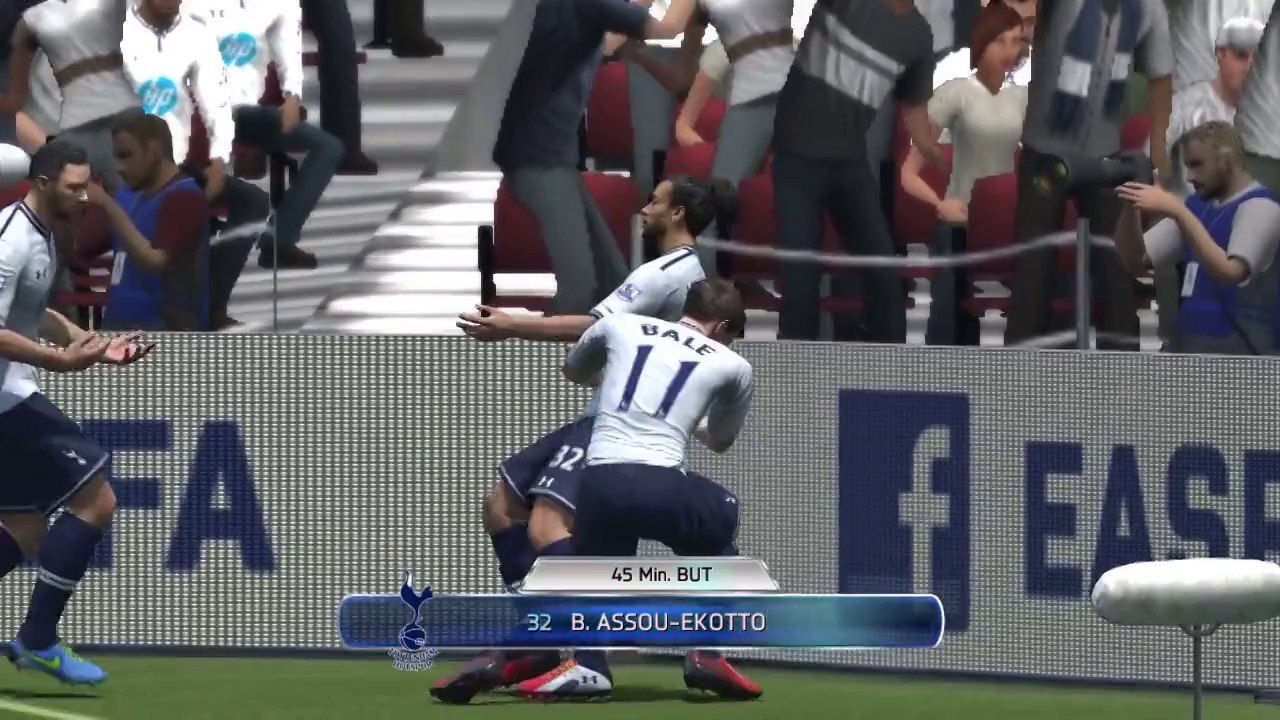 FIFA 14 - Assou-Ekotto (et Puyo avec) peut terminer sa carrière sur ce but