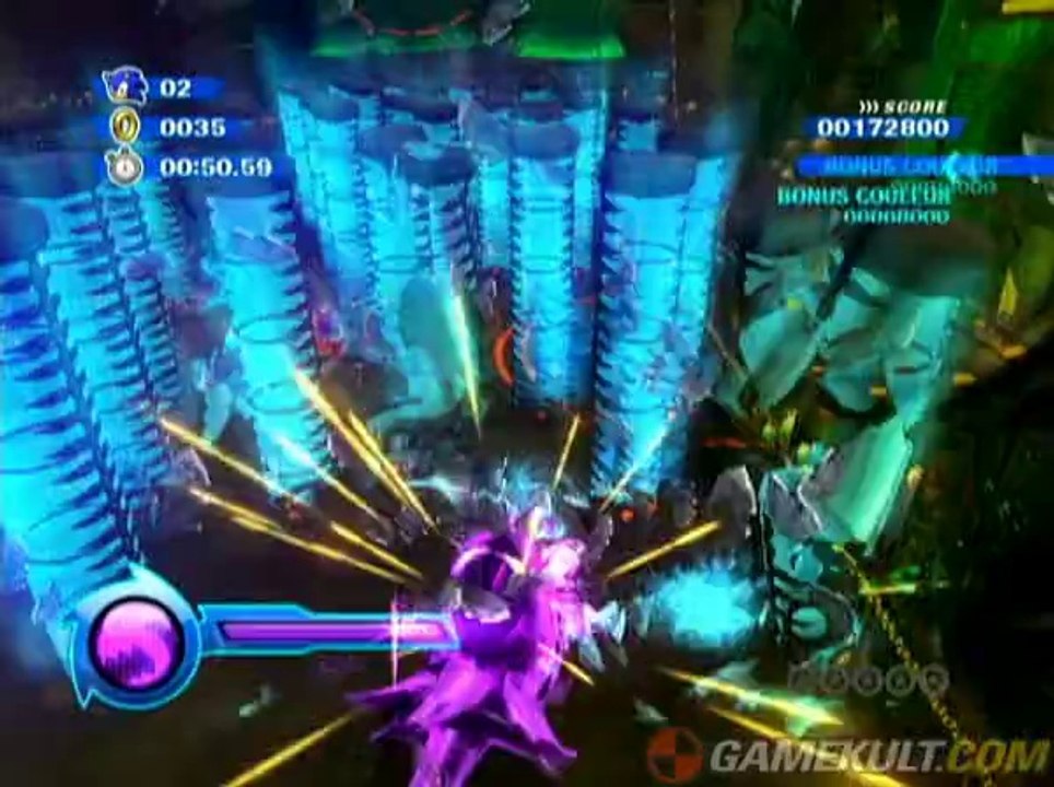 Sonic Colours - La grosse bête violette