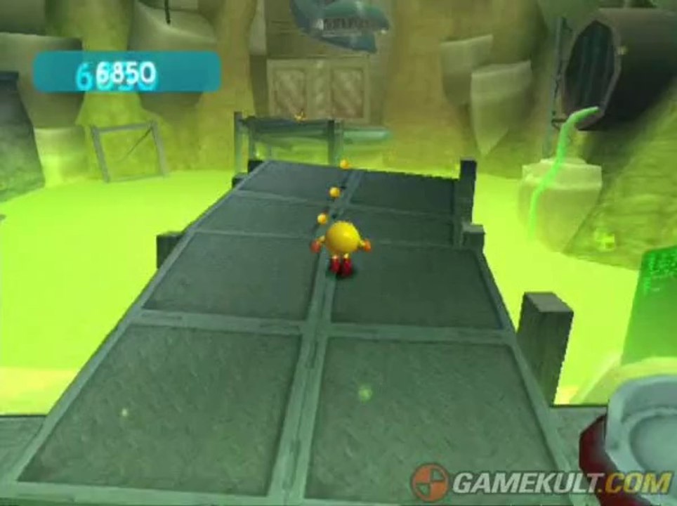 Pac-Man World 3 - Petit pois dans un ascenceur