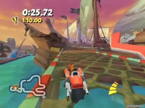 Crash Tag Team Racing - Crash contre le chrono