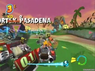 Crash Tag Team Racing - Von Clutch in the jungle