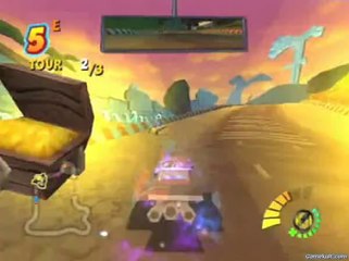 Crash Tag Team Racing - Neo Cortex on the road