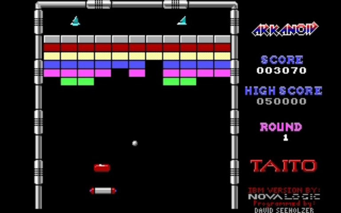Arkanoid (PC) - EGA graphics