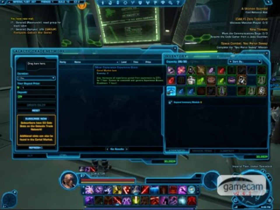 GameTag.com - Buy Sell Accounts - Swtor tutorial How to sell items at GTN