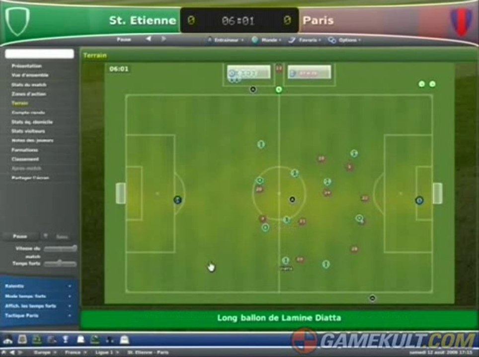 Football Manager 2007 - Match passionnant
