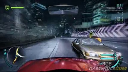 Need for Speed Carbon - Pris en sandwich