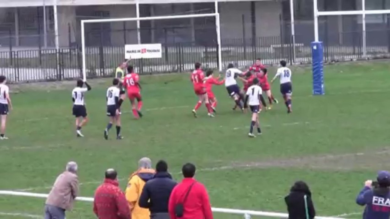 Cadets TOXIII 10 Janvier 2014 contre Tonneins