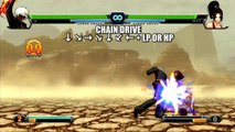 The King of Fighters XIII - K' command list
