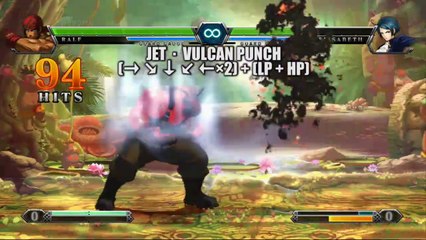 The King of Fighters XIII - Ralf command list