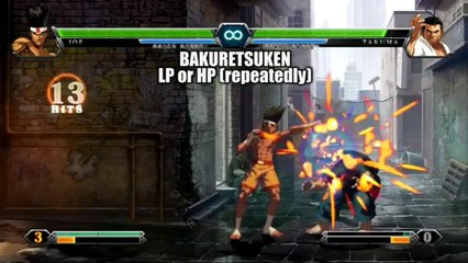 The King of Fighters XIII - Joe Higashi command list