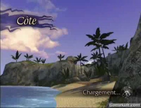 Pirates des Caraïbes - L'arrivée sur une île