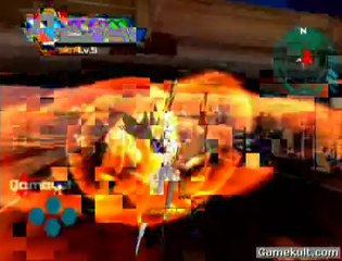 Dragon Drive : D Masters Shot - Sur des rails