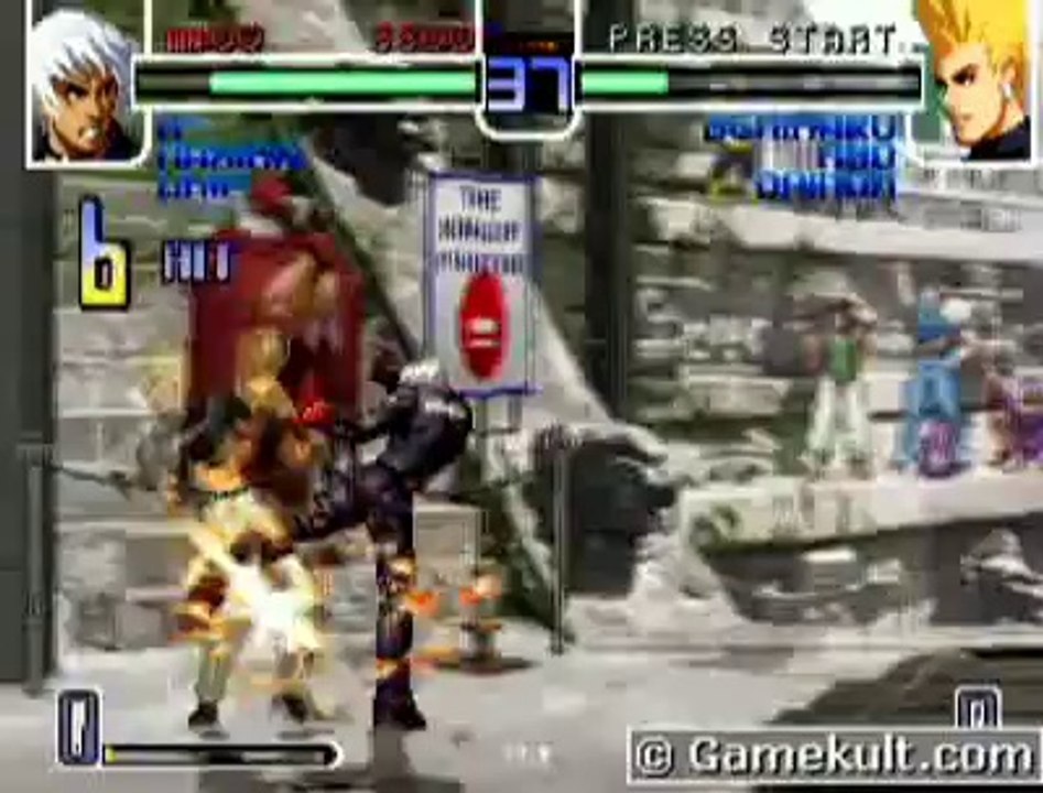 The King of Fighters 2002 - K' vs Benimaru & Kyo
