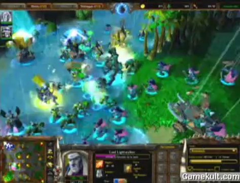 Warcraft III : The Frozen Throne - Bataille 2 vs 2