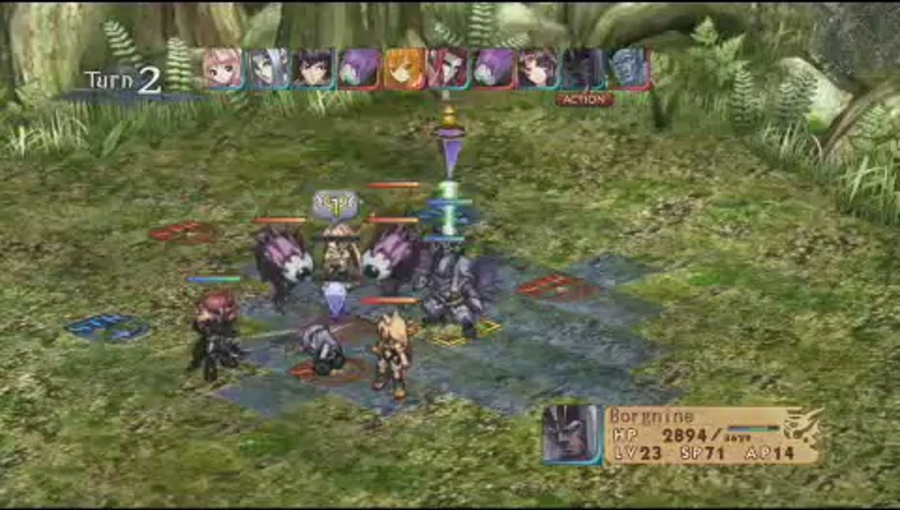 Agarest : Generations of War - Battle Sequence