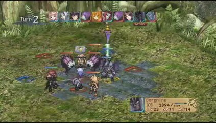 Agarest : Generations of War - Battle Sequence